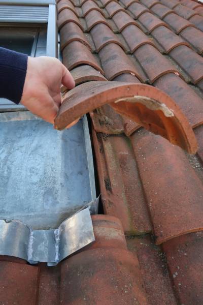 Expertise toiture endommagée